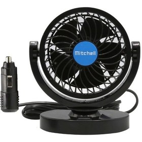 Resim Mitchell Hx-t305 12v 4 İnç Hızkı Turbo Gibi Araç Fanı Araç Vantilatör Serinliğin Yeni Adı 