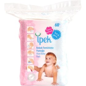 Resim İpek Bebek Temizleme Pamuğu 60''lı 