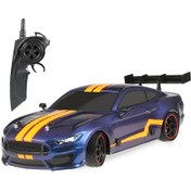 Resim 80019 Rc Drift Araba 1/14 Rc Araba 2.4 Ghz 4wd 35 Km/saat Rc Yarış Arabası Yüksek Hızlı Işık İle İki Tip Lastikler Çocuklar Hediye Rtr 