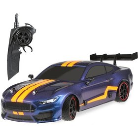 Resim 80019 Rc Drift Araba 1/14 Rc Araba 2.4 Ghz 4wd 35 Km/saat Rc Yarış Arabası Yüksek Hızlı Işık İle İki Tip Lastikler Çocuklar Hediye Rtr 