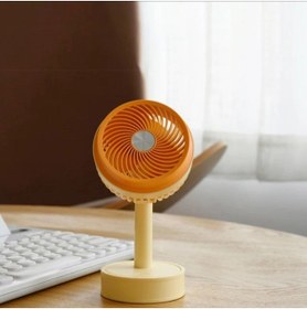 Resim Mmctech 3 Kademeli Cep Boyu Sessiz Taşınabilir Mini Fan Usb Şarjlı Pervaneli Soğutucu Küçük El Vantilatörü 