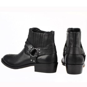 Resim FootCourt Siyah Erkek Kovboy Botu (GRİNGO) 