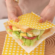 Resim 25/50 adet Gıda Sınıfı Yağa Dayanıklı Kağıt Burger, Pankek, Sandviç, Kahvaltı, Ev ve Ticari Kahvaltı Dükkanı Ambalajı, Aile Partileri ve Festivaller için 