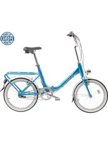 Resim Rog Pony Classıc 3 Vitesli Katlanabilir Mavi Şehir Bisikleti 