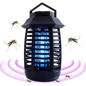 Resim Tutma Ve Asma Saplı Ledli Sinek Makinası 2w Sinek Öldürücü Uv Mor 