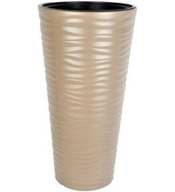 Resim Omnipazar So-kvt2 Kumsal Vazo Saksı Takımı 9 Litre No 2 Mocha 