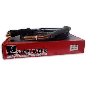 Resim Steelweld Sw-25 Gazaltı Kaynak Torcu 3 Metre 