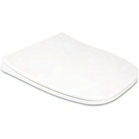 Resim T - may Gökbel Kare Yavaş Kapanan Amortisörlü Klozet Kapağı Soft Cl 