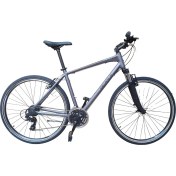Resim Carraro Sportive 220 Jant Gezi Bisikleti Shimano 21 Vites Antrasit Mavi 51 Kadro 