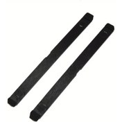 Resim Lumaworld 2pcs Roof Rack Destekleri - Opel Astra H 2004-2010 İçin Siyah Ağır Hizmet Bagaj Rıhtımı 