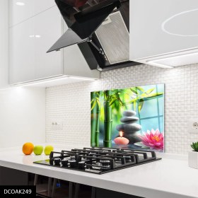 Resim Olinpa Cam Ocak Arkası Koruyucu | Nilüfer 