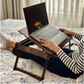 Resim AyrStore - BT201 Katlanır Ayaklı Laptop Çalışma Sehpası 
