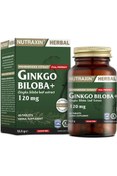 Resim Shop a Way Herbal Ginkgo Biloba 120 mg 60 let Takviye Edici Gıda 
