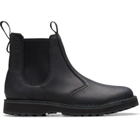 Resim Clarks Siyah Erkek Bot Solsbury Easy 