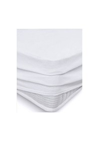 Resim Mycey Çift Kişilik 160x200 Cm Sıvı Geçirmez Fitted Alez Micro Kumaş Alez Beyaz 