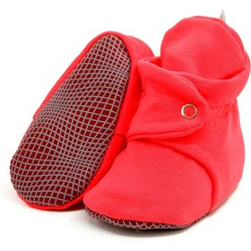 Resim Ella Bonna Kaydırmaz Taban Bebek ve Çocuk Panduf, Organik Pamuklu Ev ve Kreş Patiği 