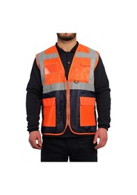 Resim Bestguard Refrektörlü Mühendis Yeleği Cepli 001 