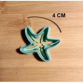 Resim Enb Ceramic4 cm Yıldız Seramik Polimer Kil Kalıp 
