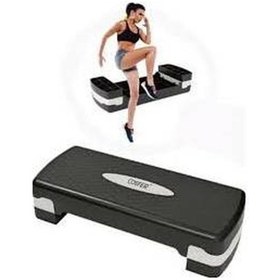 Resim 2 Kademeli Step Tahtası Aerobik Jimnastik Fitness Aleti 