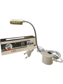 Resim Dikiş Makinesi Mıknatıslı Spiralli Led Lamba Esnek Boyunlu Parlak Işık 
