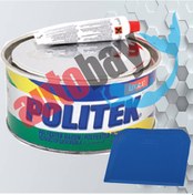 Resim Politek Polyester Çelik Macun Sarı 500 GR 