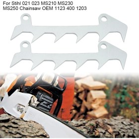 Resim Hangfox Stihl Ms170/ms180/ms210/ms250 Yeni 017/018/021 İçin 2 Adet Metal Testere Tampon Çivi - Dayanıklı, Kolay Kurulum - Orman, Tarım Uygulamaları 
