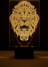 Resim 3D Aslan Kafası CNC Dosyası - SVG & DXF 
