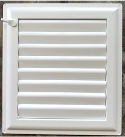 Resim Ubm 40x44 Banyo Wc Havalandırma Menfezi Yapışkanlı Cam Menfez Hediyeli 