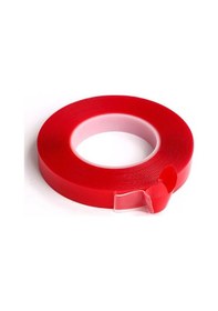 Resim 2 Metre Güçlü Yapışkanlı Çift Taraflı Slikon Pratik Şeffaf Bant 