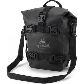 Resim Aubyhe Motosiklet Korumalı Çanta 8l - Tamamen Su Geçirmez, Çok Amaçlı Taşıma, Hafif Ve Pratik Sürüş İçin Siyah Siyah 