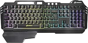 Resim GameBooster G25K Shock RGB Membran Oyun Klavyesi 