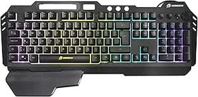 Resim GameBooster G25K Shock RGB Membran Oyun Klavyesi 