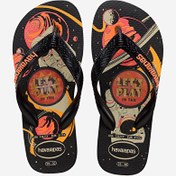 Resim Havaianas Mavi Erkek Çocuk Terlik 414594 TOP HOLOGRAPHIC BLUE STAR Havaianas