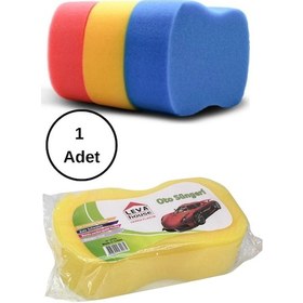 Resim Oto Yıkama Köpürtme Temizleme Yumuşak Oto Süngeri 1 Adet 