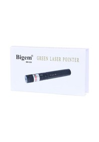 Resim Şarjlı Yeşil Lazer Pointer 1000mw Bm-520 Siyah 