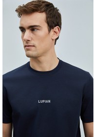 Resim Lufian Erkek T Shirt 111020235 Lacivert Lacivert 