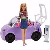 Resim Barbie'nin Elektrikli Arabası HJV36 
