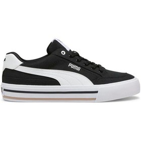 Resim Puma Court Classic Vulc Fs Erkek Siyah Sneaker Ayakkabı 39635303 Siyah 