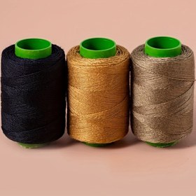 Resim Denim Kot Pantolonlar için Kalın Dikiş İpi, 3-telli Kalın Giysi Tamir Hattı, Kot Pantolonları, Yorganlar, Okul Çantaları, Kıyafetler vb. Onarımı İçin Uygun 
