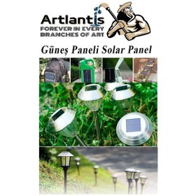 Resim Güneş Paneli Solar Panel 8x4 Cm 3 Volt 100 Ma 3 Adet Güneş Enerjisi Okul Sınıf Deney Çalışmaları 80x40 Mm 