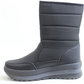 Resim Alves Siyah Kadın Termo Taban Kar Bot 