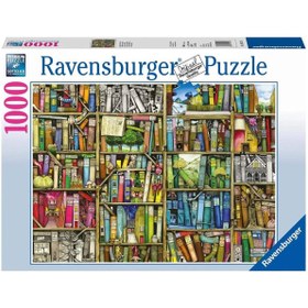 Resim Ravensburger 1000 Parça Puzzle Kitaplık 191376 