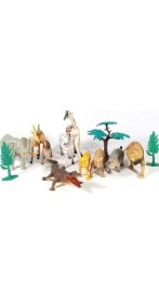 Resim Matchbox Vardem Vahşi Hayvanlar Oyun Seti 13 Parça Özel Kovasında 