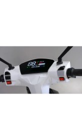 Resim Skyjet Ecolıne Elektrikli Moped Beyaz 