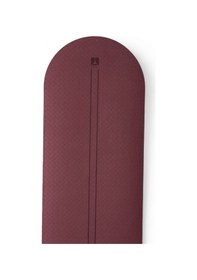 Resim XL TPE Yoga Matı 5 mm Kaymaz Geniş Pilates Matı Profesyonel Büyük Boy Oval Kesim Egzersiz Matı Gül Kurusu 