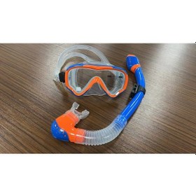 Resim Soulader Çocuklar İçin Tam Yüz Dalış Maskesi Şnorkel Seti - Su Geçirmez Yüzme Gözlüğü Ve Burçlu Nefes Borusu İle Rahat Nefes Alma - Deniz, Havuz Ve Yüzme Aktiviteleri İçin Çok Renkli 