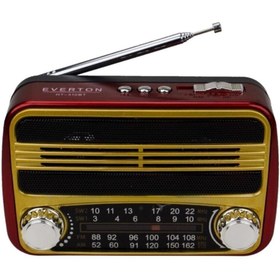 Resim Modizu Rt-310bt Bluetooth Radyo Nostaljik Usb Şarjlı 13cm 