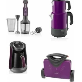 Resim Arzum Ar9007 Neo Mürdüm Çeyiz Seti 