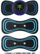 Resim Alright Yeni Nesil Darbeli Titreşimli Boyun Sırt Kol Masaj Aleti Cihazı 8 Modlu (Massage Tool) 