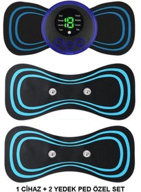 Resim Alright Yeni Nesil Darbeli Titreşimli Boyun Sırt Kol Masaj Aleti Cihazı 8 Modlu (Massage Tool) 